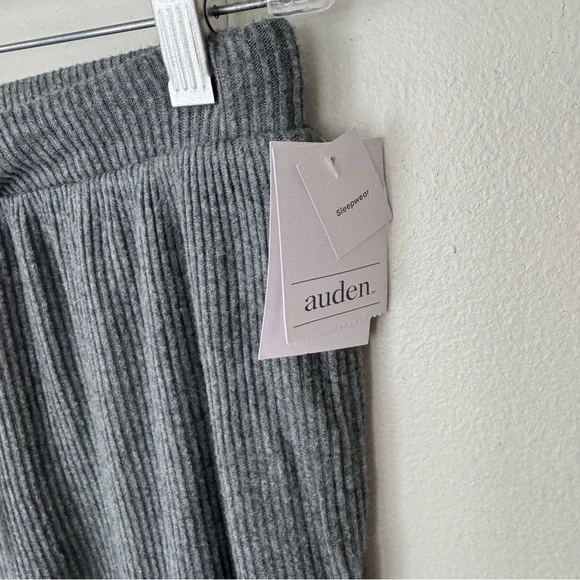 Auden grey cozy ribbed jogger pajama pants size XS NEW! - Picture 3 of 8